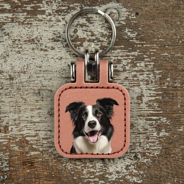 sleutelhanger border collie hondenras
