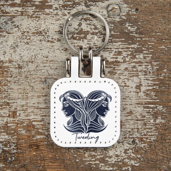 sleutelhanger horoscoop tweeling geschenk