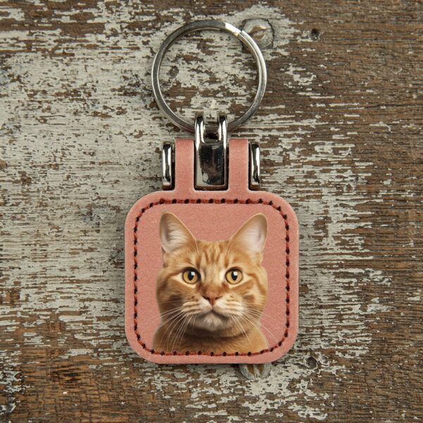 Sleutelhanger rosse kat geschenk